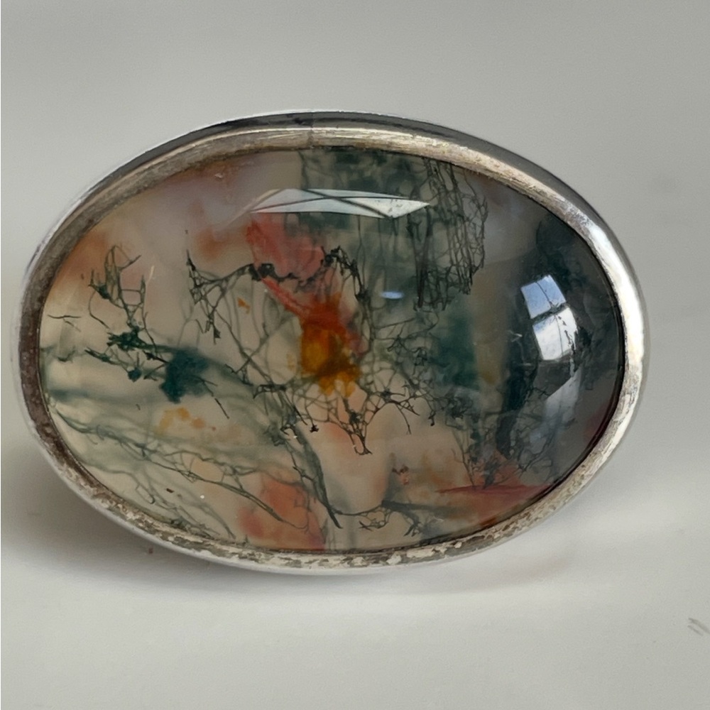 Signed Mid Century Danish Modern Ring Lisbeth Nordskov Size 6